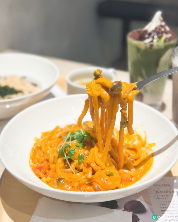 九龍城新寵！😋 海老蕃茄豆乳烏冬超正！🤤