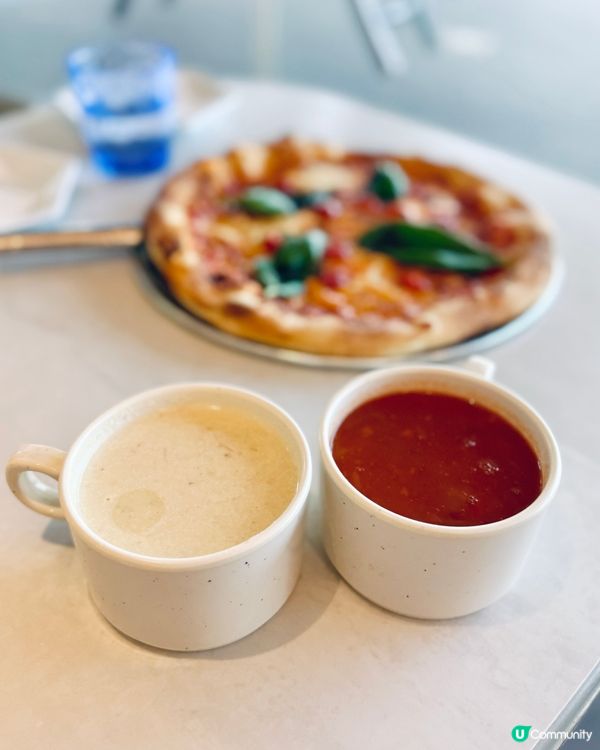 餐廳望住海旁，lunch set抵食