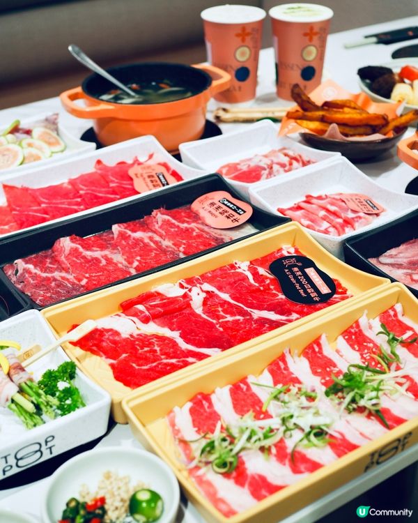 𓂃.𓈒將軍澳𓎏ෆ.ᐟ一人一鍋吃到飽 任飲台式手搖𓈒𓂃.