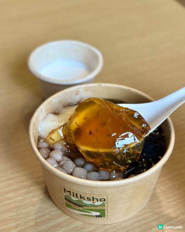Milksha迷客夏最新推出茉莉桂花凍🤍
