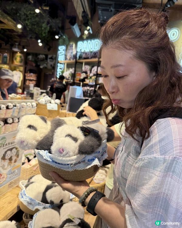 【生活vlog系列】我和熊貓BB有個約會 #shorts #hkpanda #天空妹 #skylife0512 #hkoceanpark #🇭🇰 #家姐細佬 #海洋公園 #港產熊貓 #香港熊貓bb