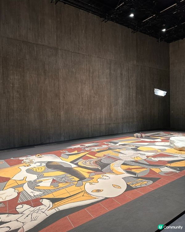 🎨 [免費] M+ 巨大畢加索沙畫 《如沙的格爾尼卡》