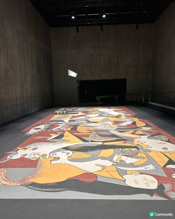 🎨 [免費] M+ 巨大畢加索沙畫 《如沙的格爾尼卡》