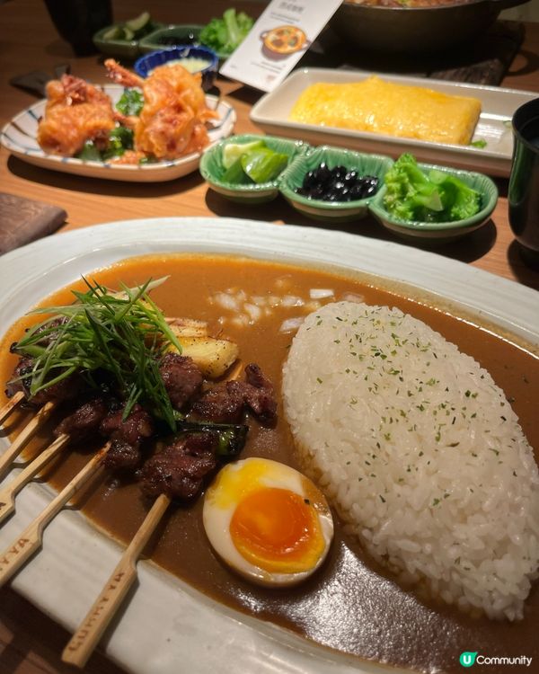 炭火牛肋條咖喱套餐🥳現刨雪花❄️