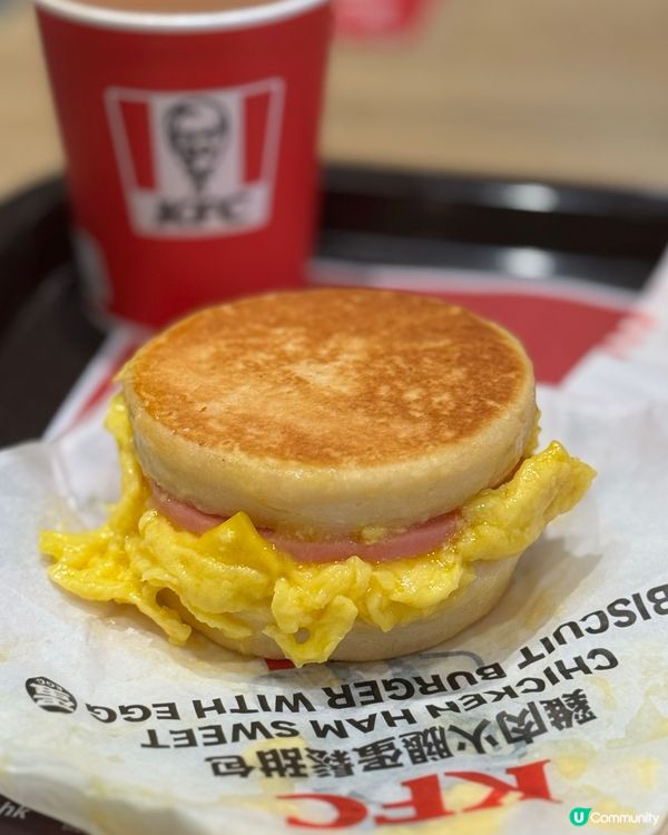 ☀️ KFC全新鬆甜包早餐