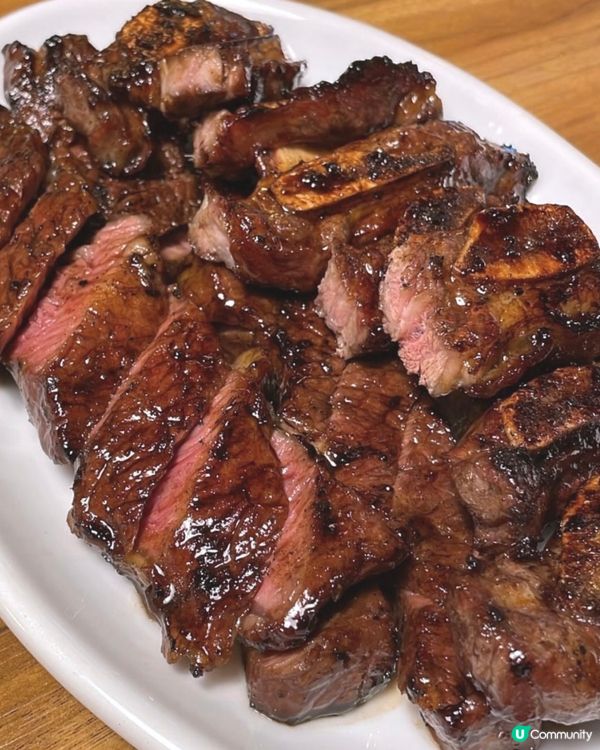 🇰🇷韓國景福宮附近必食嫩超牛排！三個人都夠食嘅雙人套餐！