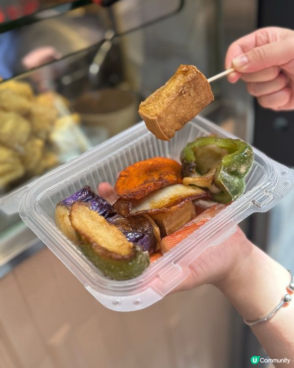 尖沙咀掃街必食！🦀🔥炸大腸！煎釀五寶！咖喱魚蛋燒賣！