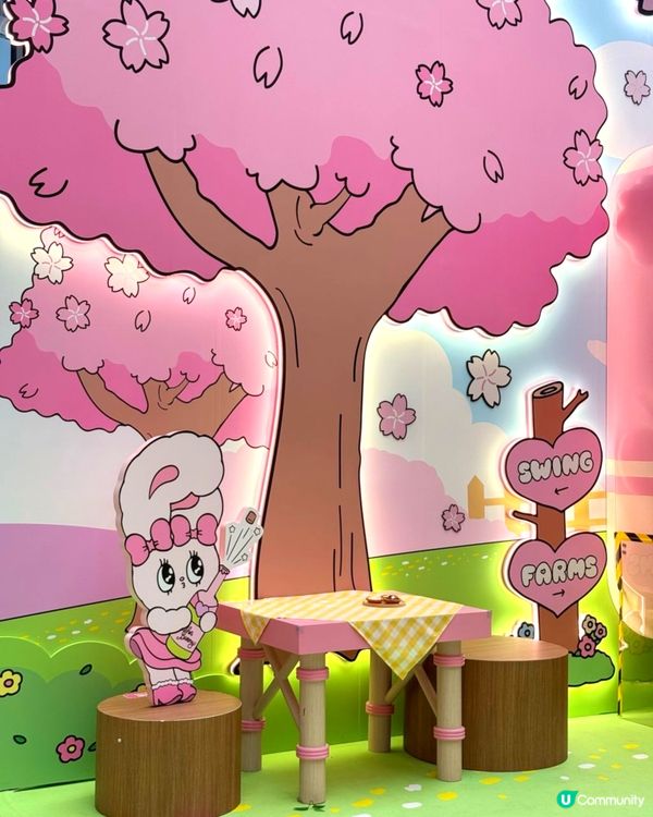 🩷🐰Esther Bunny馬鞍山廣場粉嫩打卡點🌸