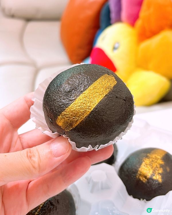 🎏估你唔到‼️淘大黑金流沙包好爆漿💥