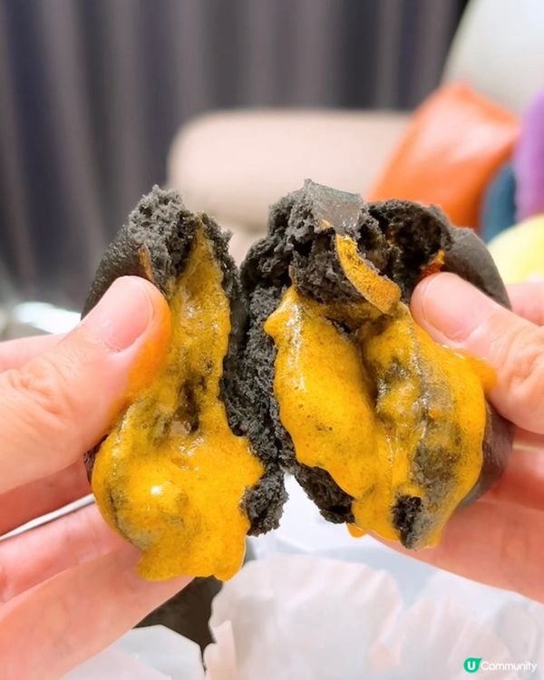 🎏估你唔到‼️淘大黑金流沙包好爆漿💥