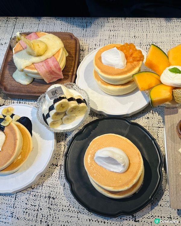 銀座人氣疏乎厘班戟🥞口感超鬆軟！
