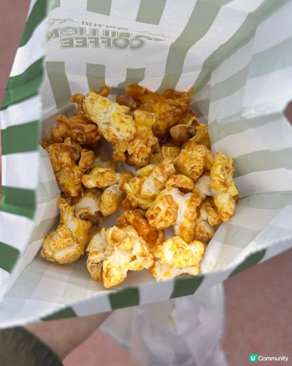 韓國小眾連鎖咖啡店推薦💯 買咖啡送爆谷？