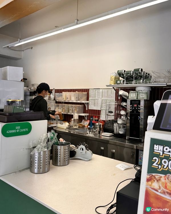 韓國小眾連鎖咖啡店推薦💯 買咖啡送爆谷？