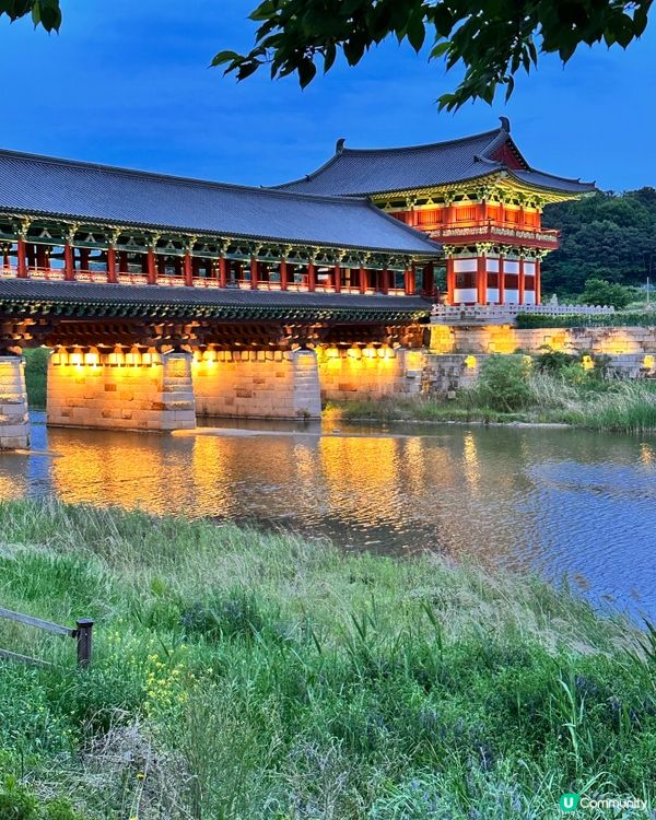 🇰🇷慶州免費景點推薦‼️月精橋夜景靚到癲咗🤣👏🏻💯