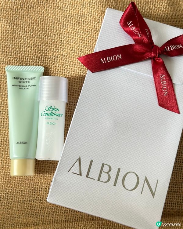 ALBION「先乳後水」護膚法