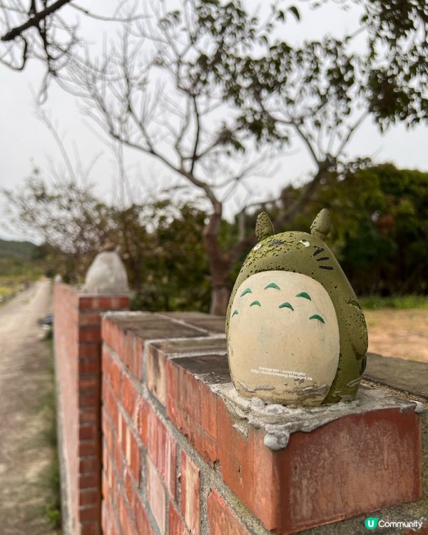 苗栗隱蔽打卡景點 💕 通霄龍貓公車站