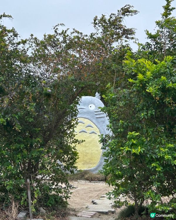 苗栗隱蔽打卡景點 💕 通霄龍貓公車站