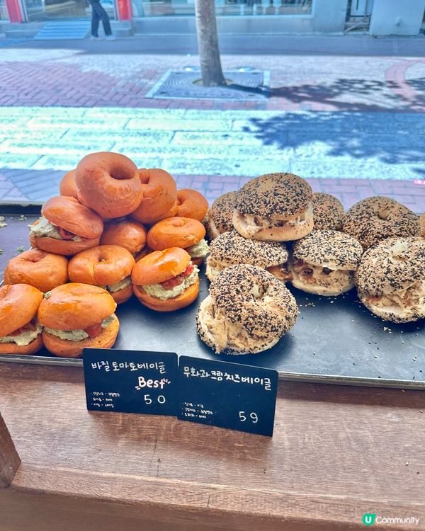 🇰🇷大邱人氣麵包店推薦‼️必去打卡貝果店‼️
