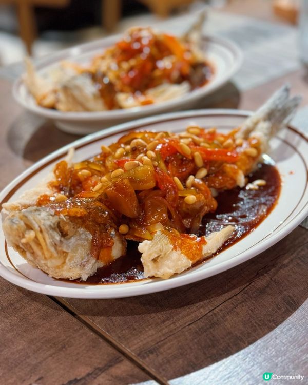 鰂魚涌社企有歌聽🥢😋松子魚好味道👅必點羊腩煲☺️💯