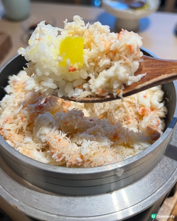 銅鑼灣｜手工松葉蟹黄金釜飯🦀｜午餐定食推薦💛