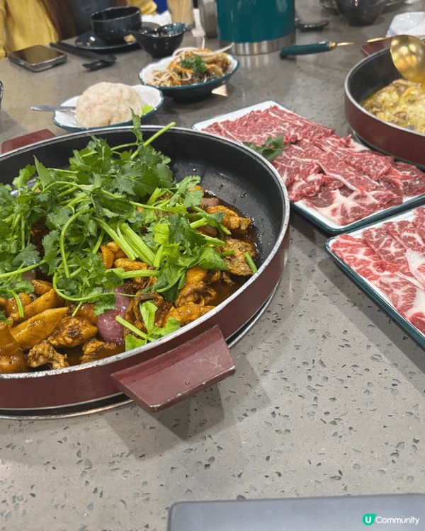 爺爺雞煲好味😋又可以烤魚又可以雞煲！仲有新鮮既牛吊龍 出色...