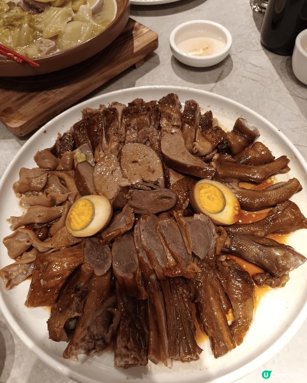 西灣河潮州新餐廳。滷水拼盤$398超級值得推介烏頭凍魚$42...