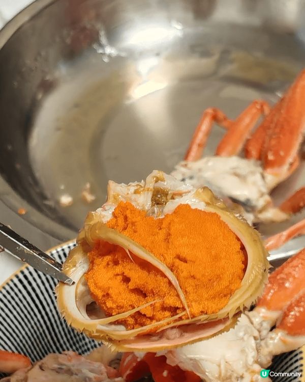 清蒸香箱蟹⋯又抵食又好食，多春到爆🤣🤣