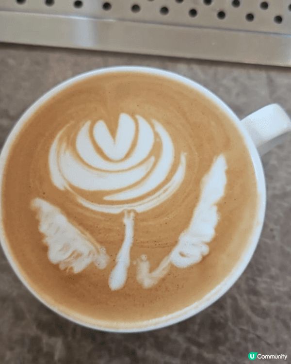 於一個休閒下午 喝一杯咖啡 無諗過可以有休閒圖案配合我當時心...