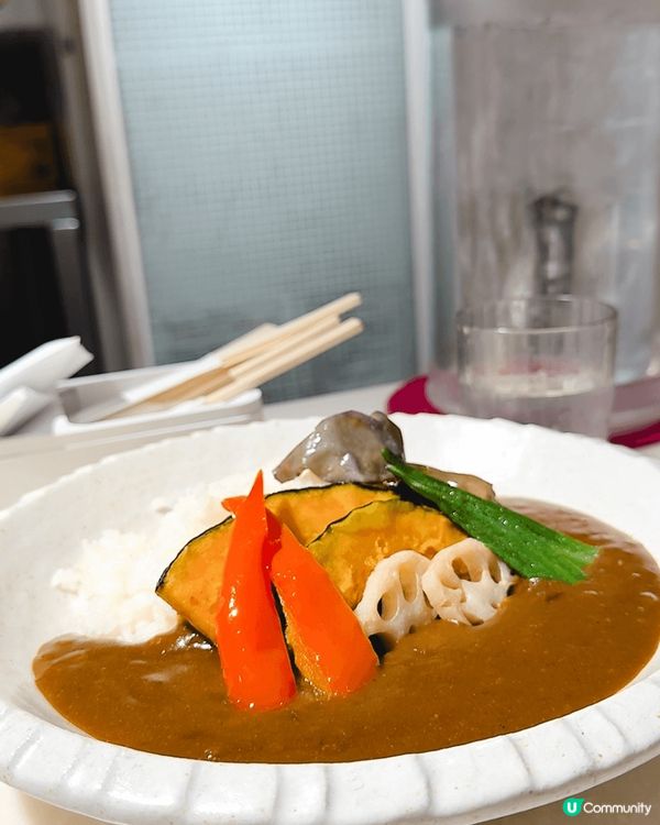 美味素咖喱雜菜飯在名古屋商店街 😋