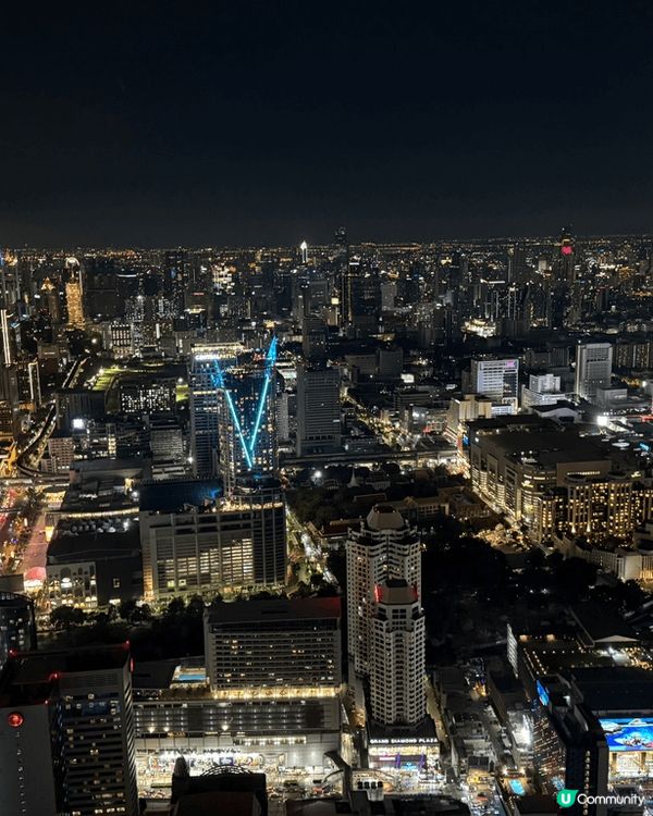 曼谷76樓食榴槤自助餐，靚景觀仲可以再上去露天旋轉再睇夜景！...