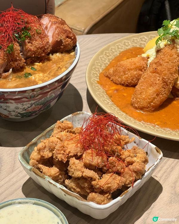 銅鑼灣喫茶😋 蛋包飯、吉列豬扒飯，樣樣都正！