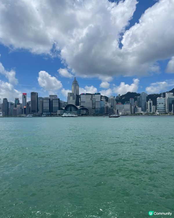 尖沙咀碼頭打卡