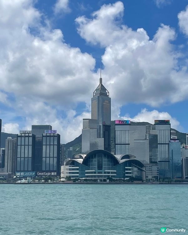 尖沙咀碼頭打卡