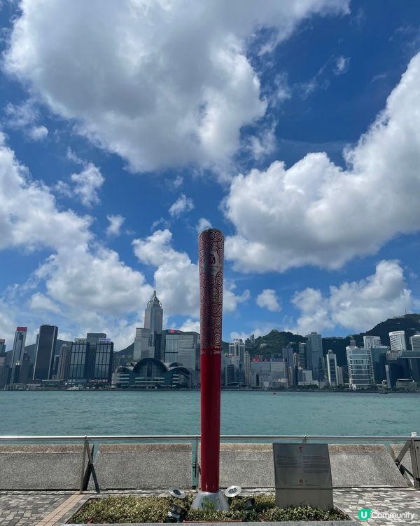 尖沙咀碼頭打卡