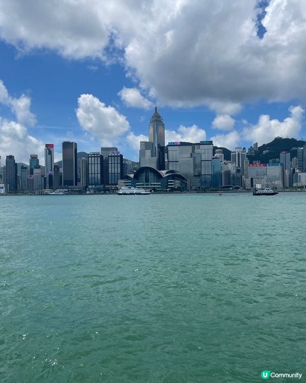 尖沙咀碼頭打卡