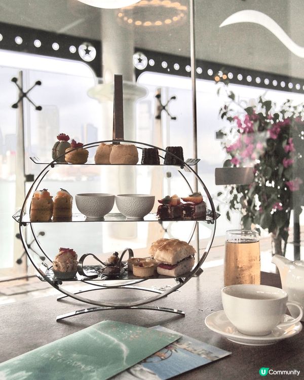 中環碼頭靚景西餐廳～可以270度望住維港海景 仲可以望住天星...