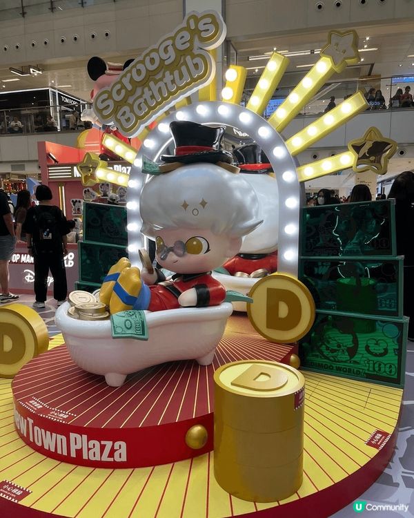 人氣角色Dimoo換上各種可愛的迪士尼造型包括唐老鴨，米奇老...