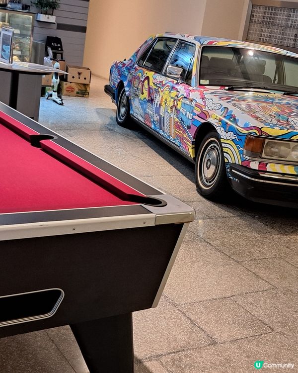 大堂竟然有Rolls Royc