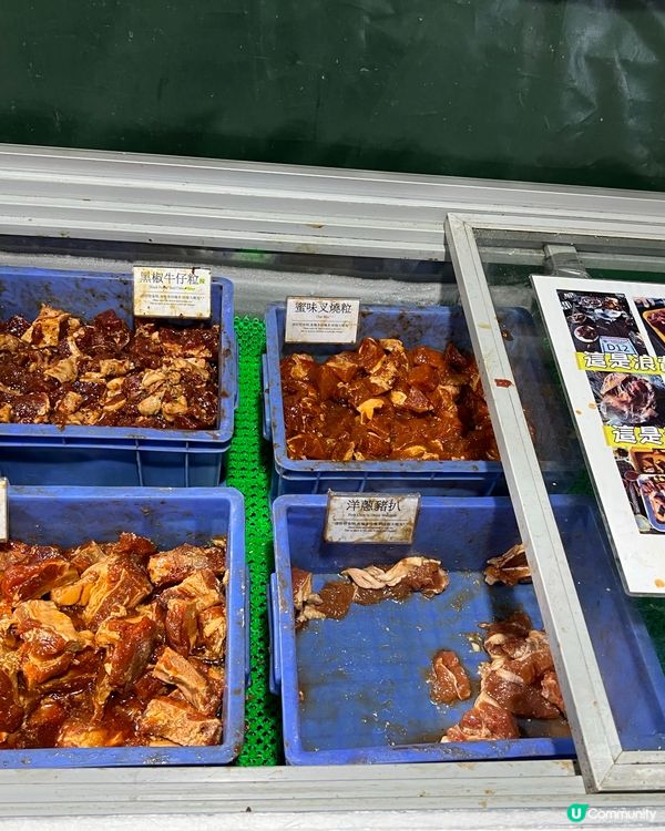 基本上有齊一般燒烤食物!