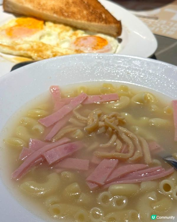 翠華港式風味早餐🍳