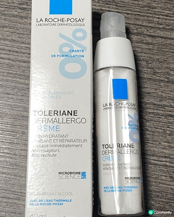 面頰太乾，皮膚科醫生推薦我用這支潤面，容易推開又唔會覺得厚，...