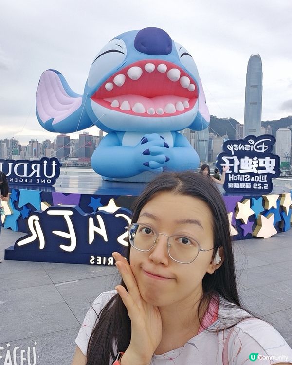 尖沙咀海港城 - 可愛的史迪仔展😍