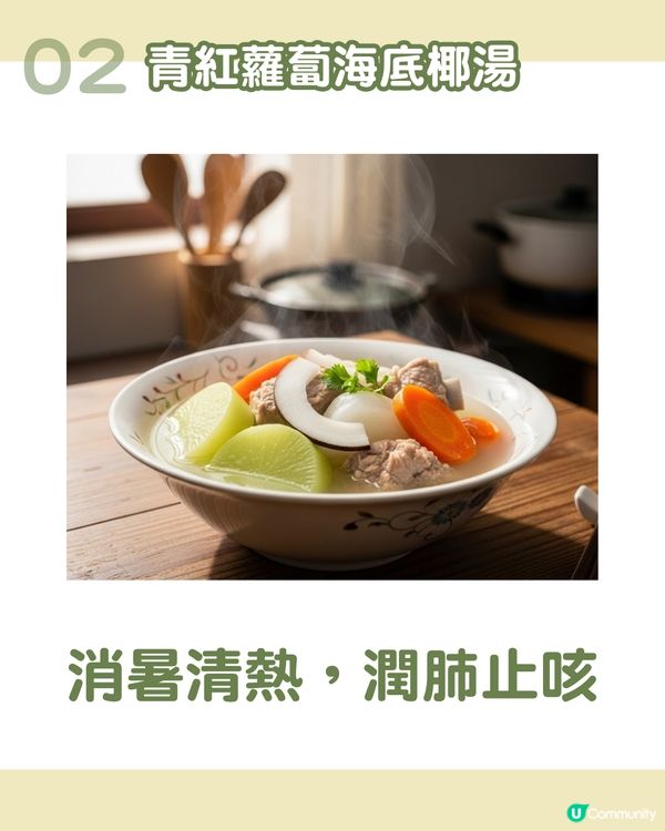 簡易食譜 | 9款消暑養生夏日湯水推介