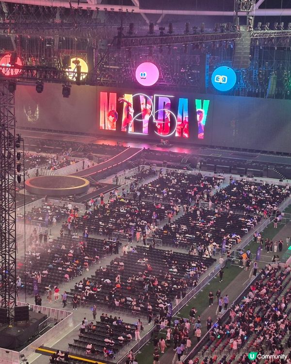啟德主場館-第一次睇五月天演唱會🤩
