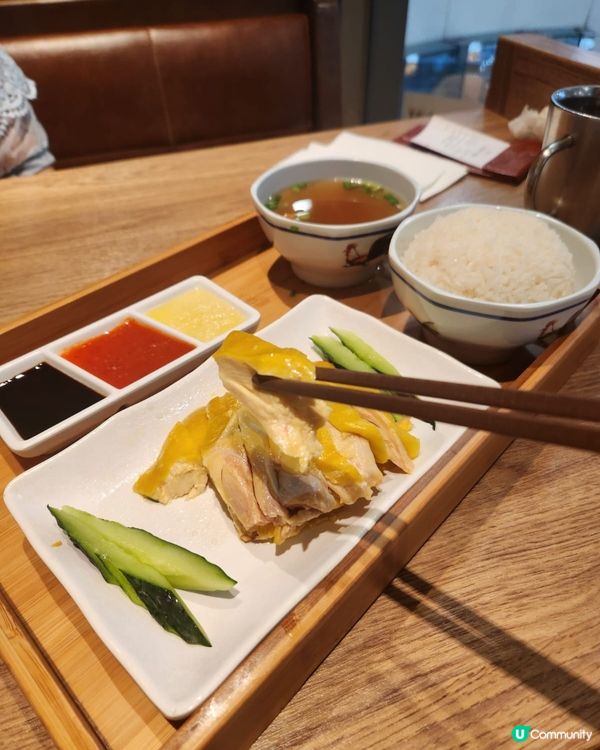 荃灣無骨海南雞飯 價錢合理