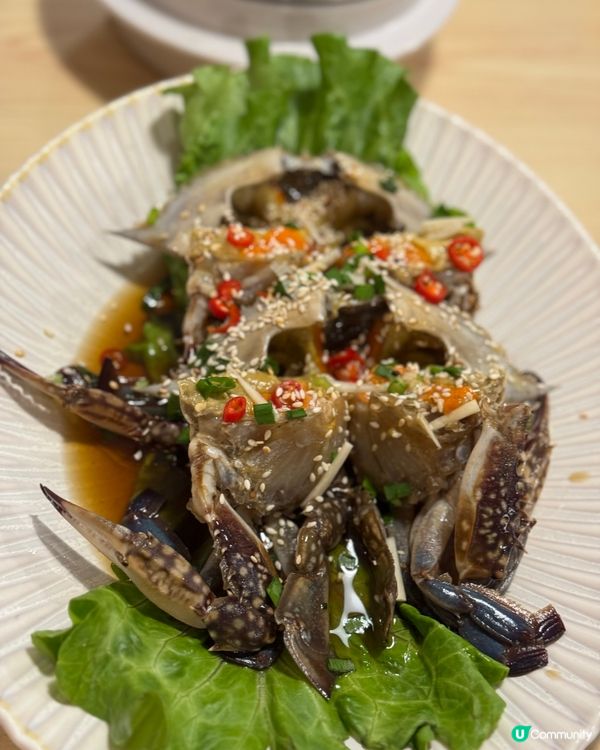 尖沙嘴 $200有兩隻醬油蟹🦀 套餐送12碟小菜