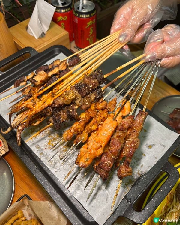 深圳福田串燒🔥  串殿  食到停唔到🤤