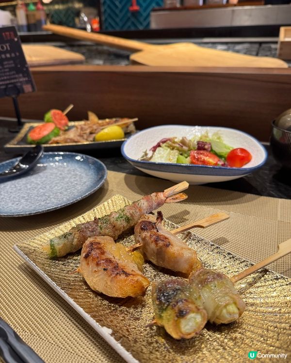 日本風情餐廳🏮  串燒套餐超正