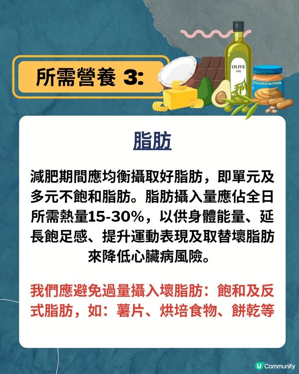 營養師教路! 減肥時需要的營養 + 5大低卡食物之選