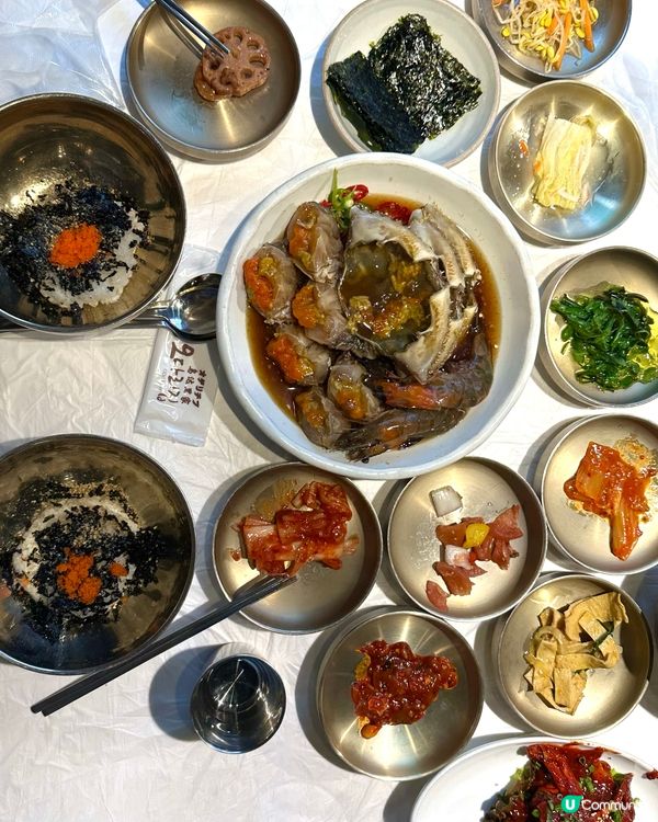 明洞醬油蟹🦀  鮮甜蟹膏😋  飯都食多幾碗🍚